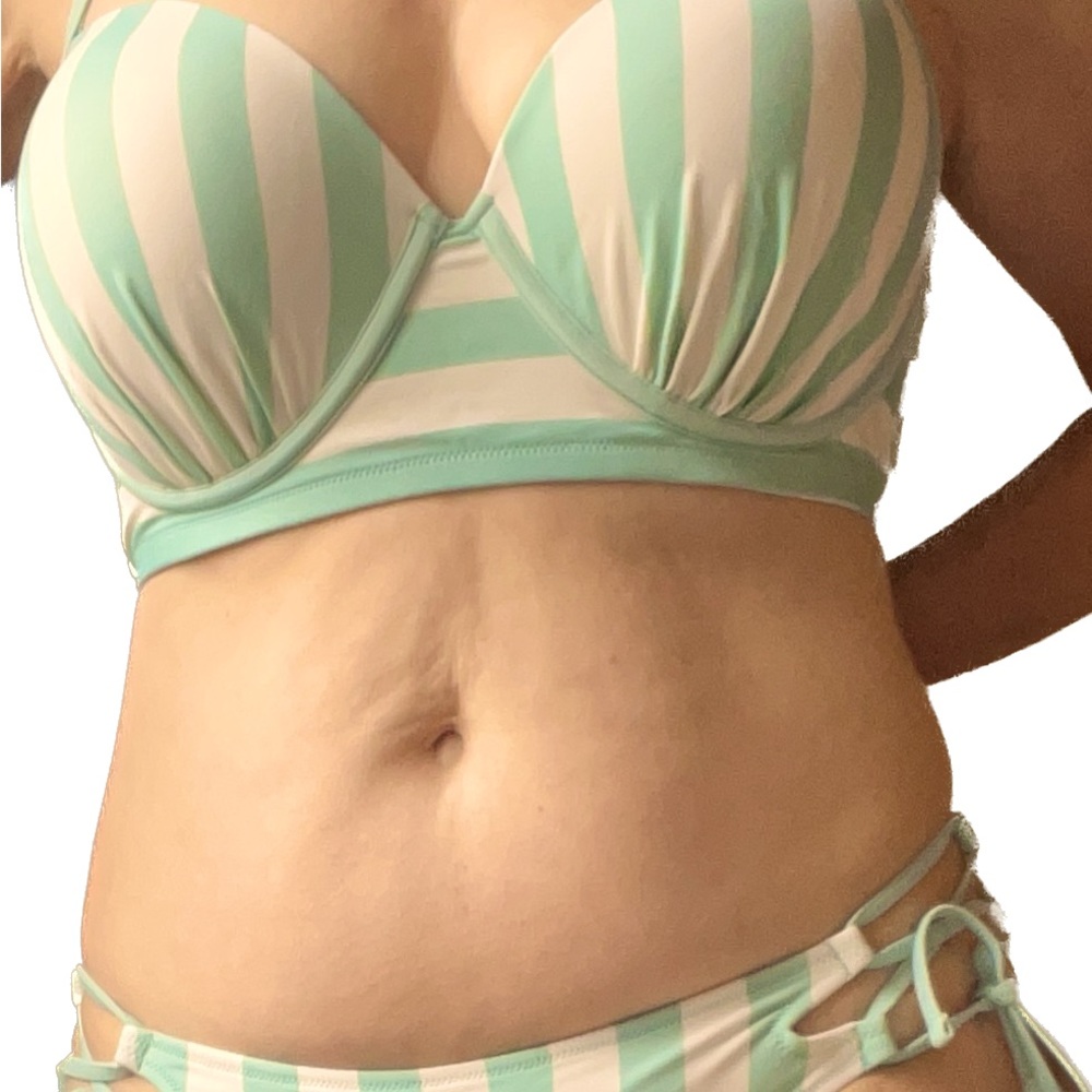 Shade & Shore Bikini, 36 DD, Med bottom